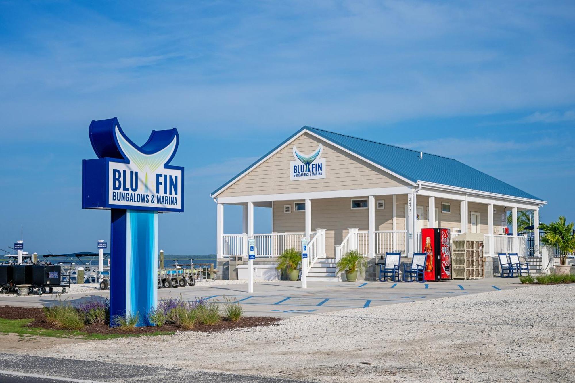 Blufin Bungalows & Marina Chincoteague Exterior foto