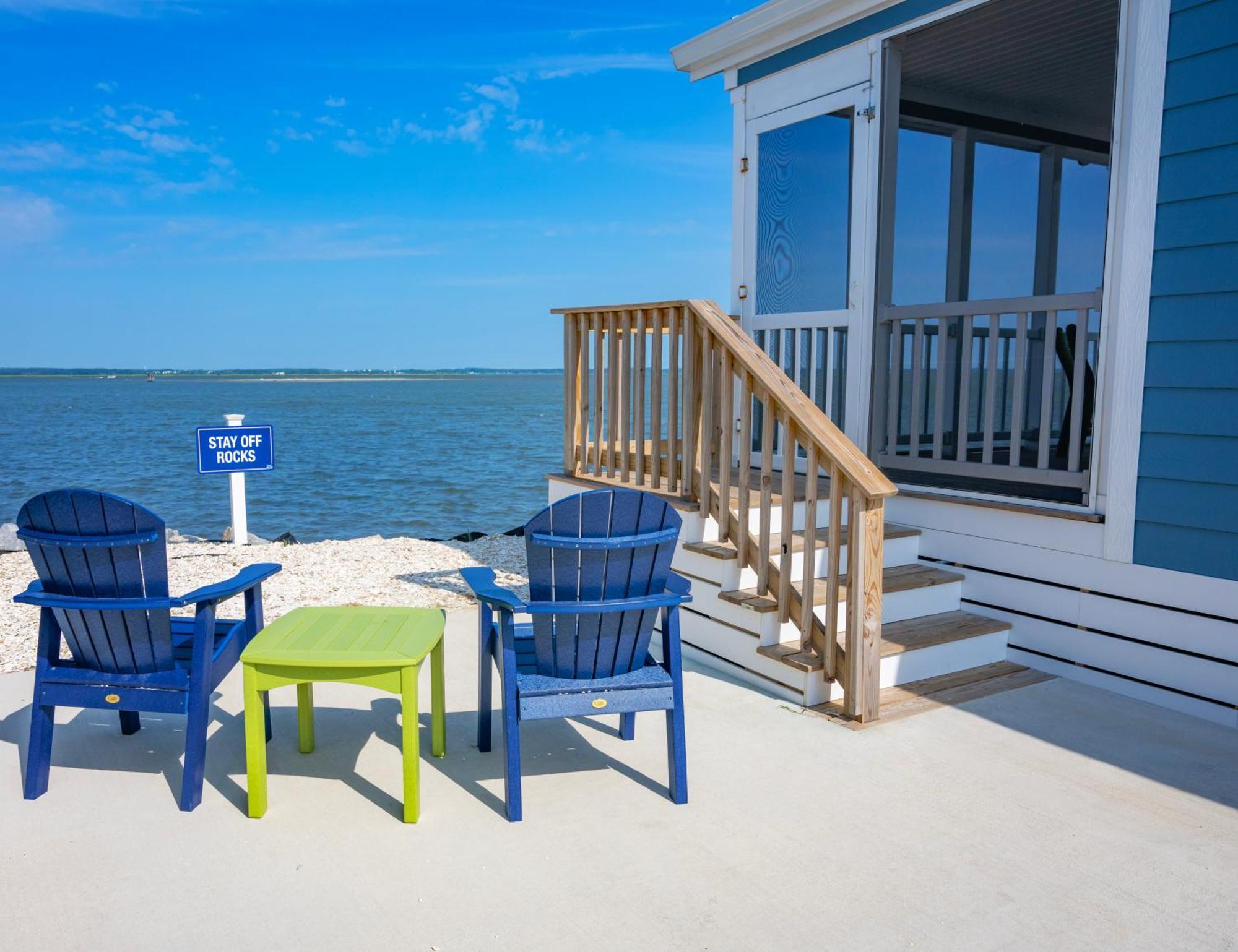 Blufin Bungalows & Marina Chincoteague Habitación foto
