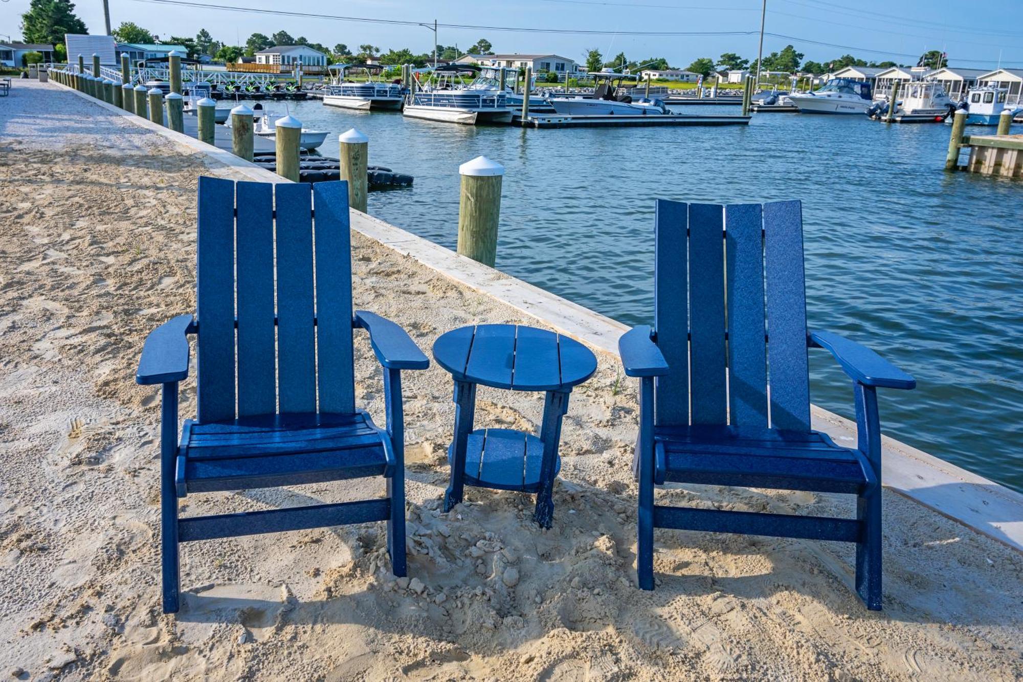 Blufin Bungalows & Marina Chincoteague Exterior foto