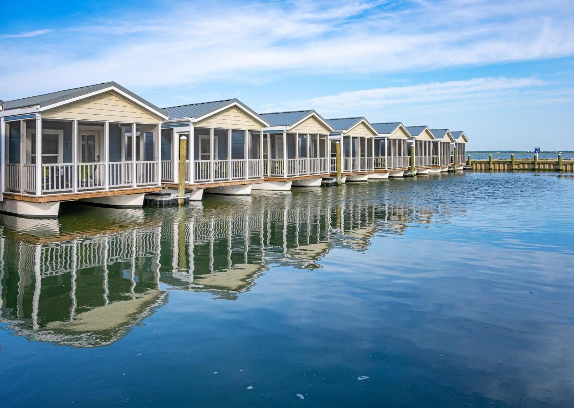 Blufin Bungalows & Marina Chincoteague Exterior foto